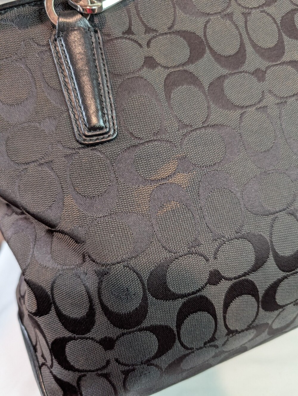 Coach Jacquard Tote Bag - Picture 3 of 10